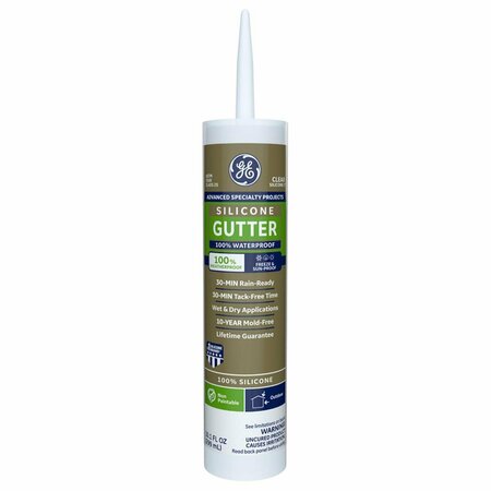 TOTALTURF 10.1 oz Clear Sealant Gutter TO3303788